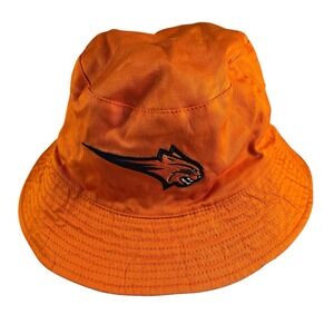 Charlotte Bobcats Bud Light NBA Reversible Bucket Hat Orange Gray